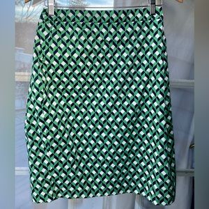 NWT Macy’s Charter Club Size 16 Golf Casual Skirt with Lilly Pulitzer Vibe